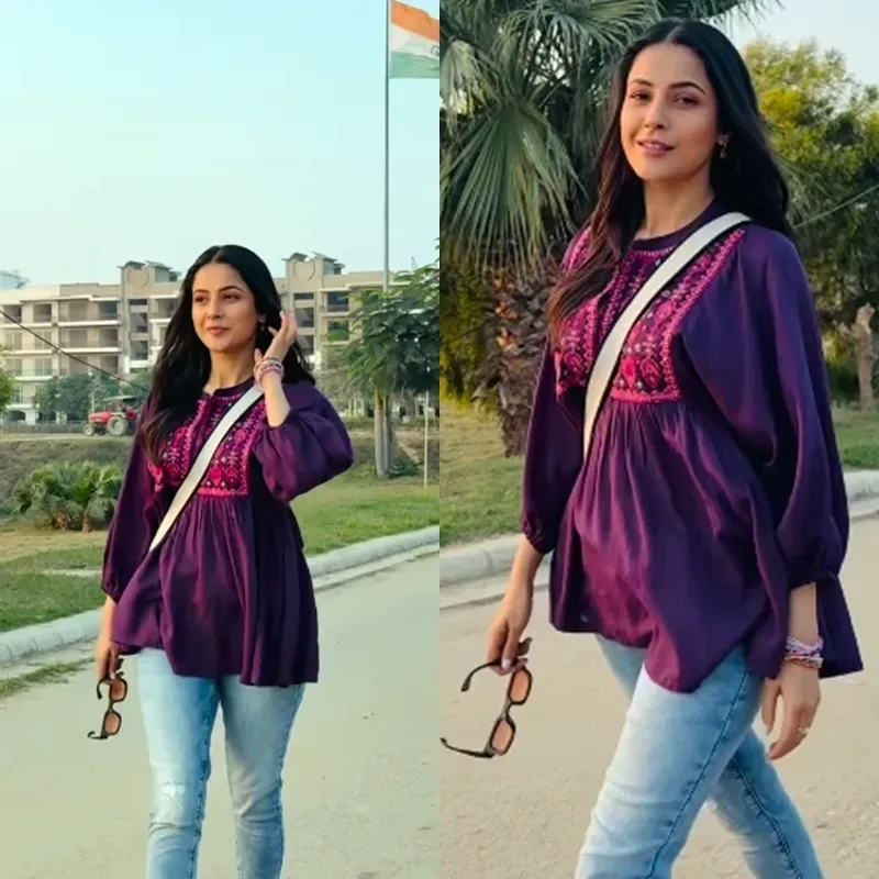 Shehnaaz Gill Embraces Self-Love and Tranquility