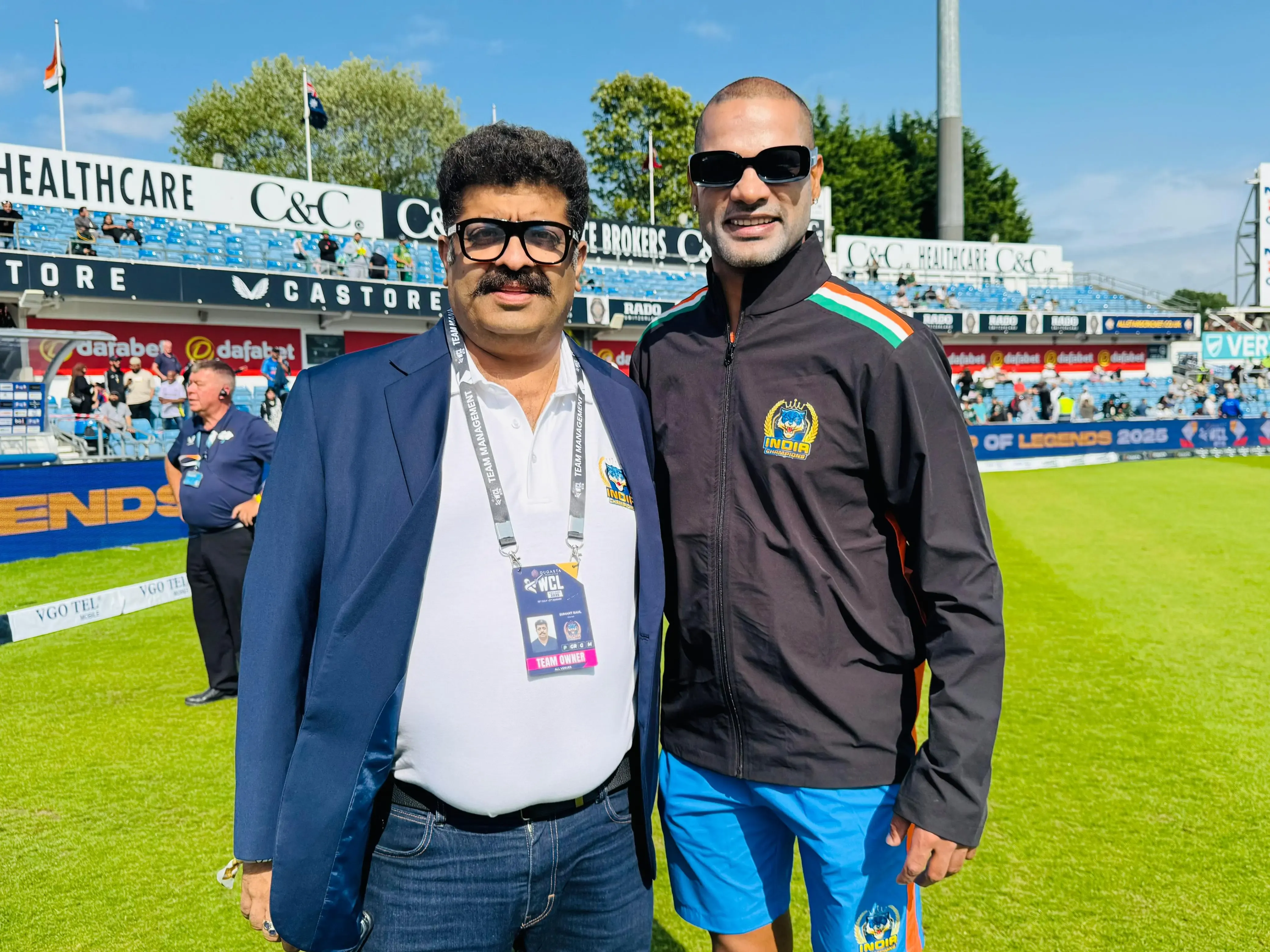 Did Shikhar Dhawan Praise the India Champions' Effort in a Thrilling Match Against Australia Champions?