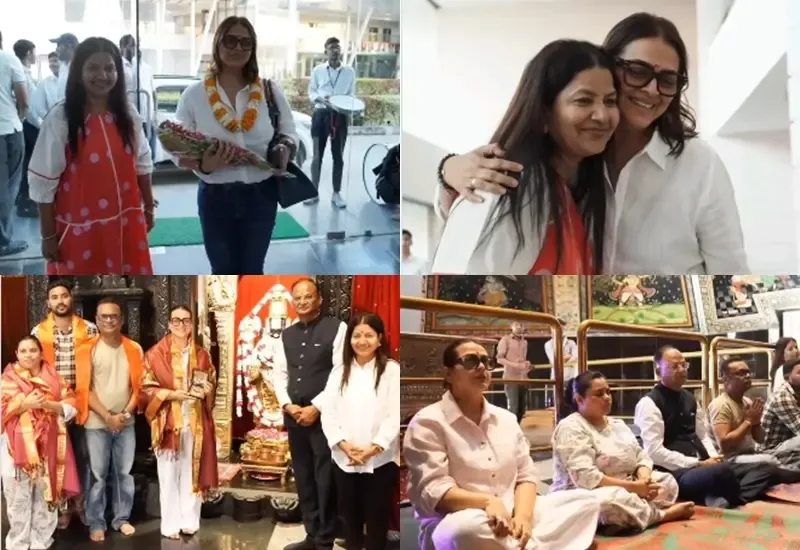 Shilpa Shirodkar Embraces Blessings and Positivity for 'Jatadhara'