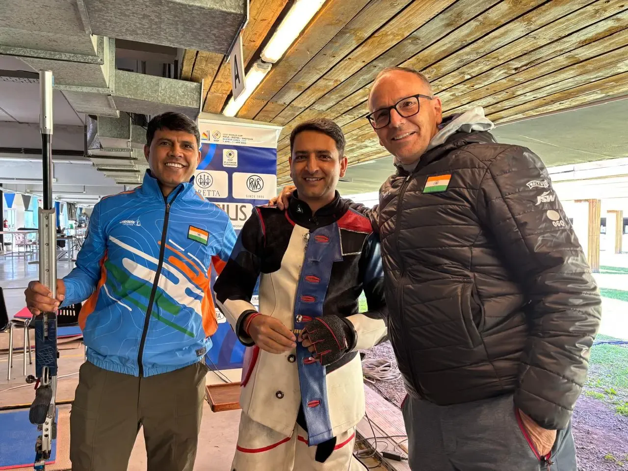Shooting World Cup: Chain Singh Secures Bronze in 50m Rifle 3P in Argentina