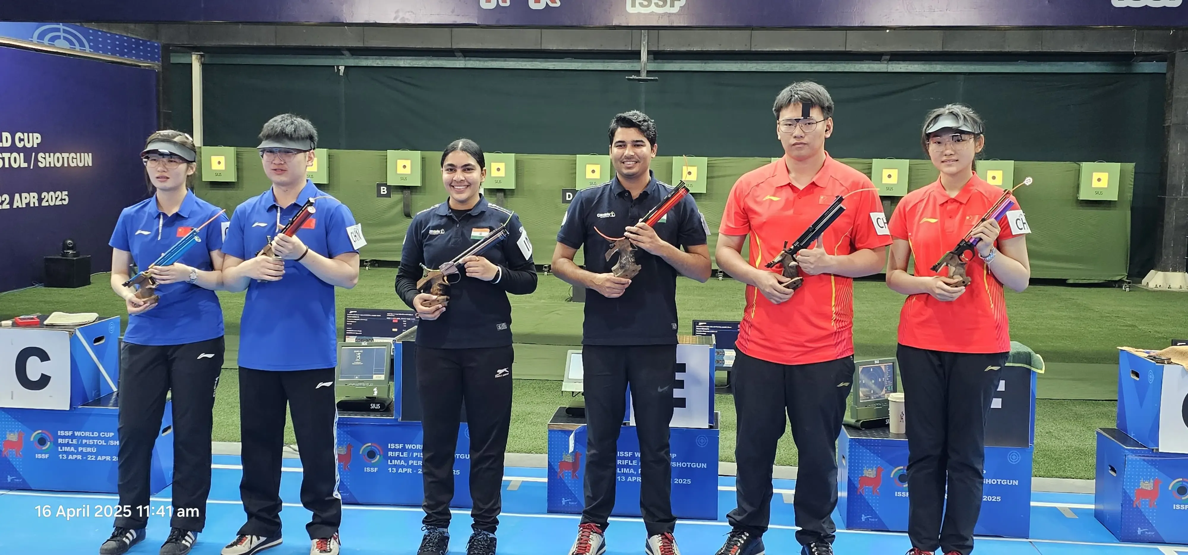 Shooting World Cup: Suruchi and Saurabh Claim Gold in Lima