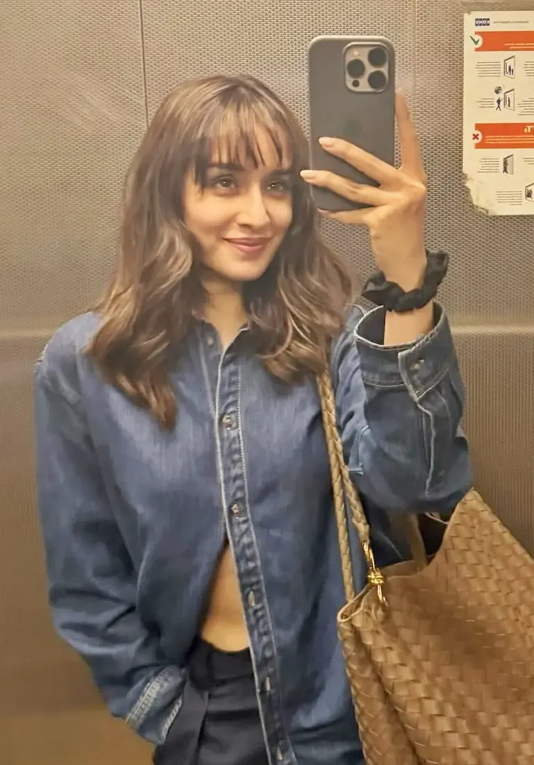 Shraddha Kapoor Reveals Stunning New Fringed Hairstyle