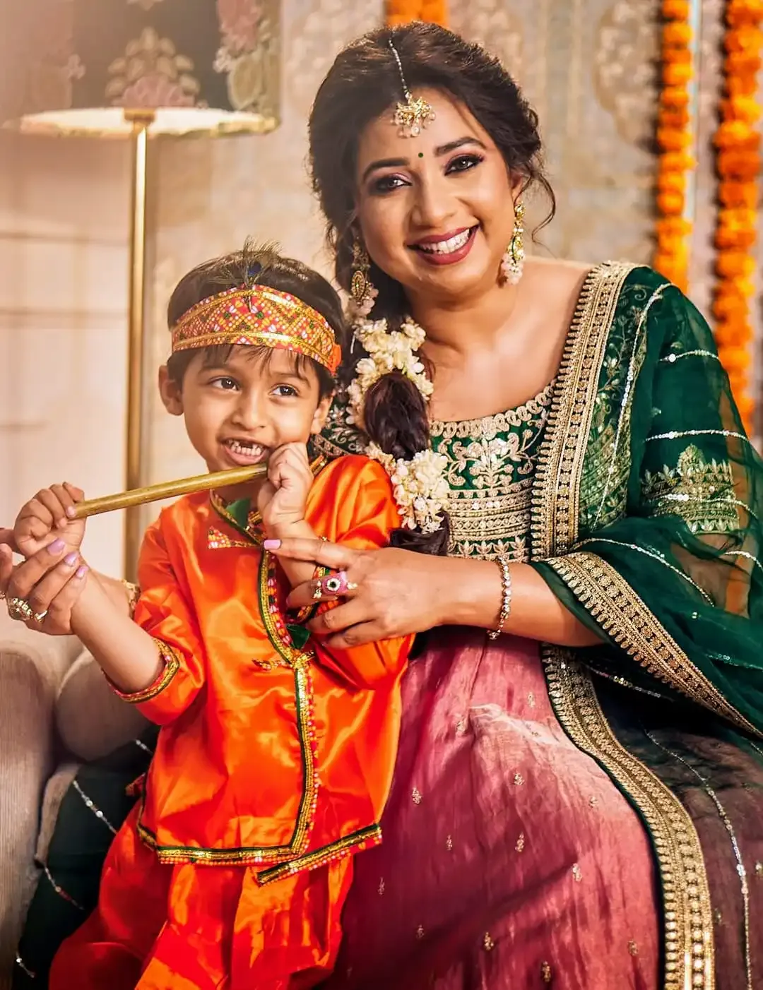 How Did Shreya Ghoshal Feel Seeing Her Son as Krishna in O Kanha Re?