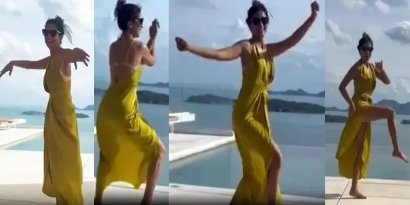Shriya Saran's Joyful Farewell to 2024