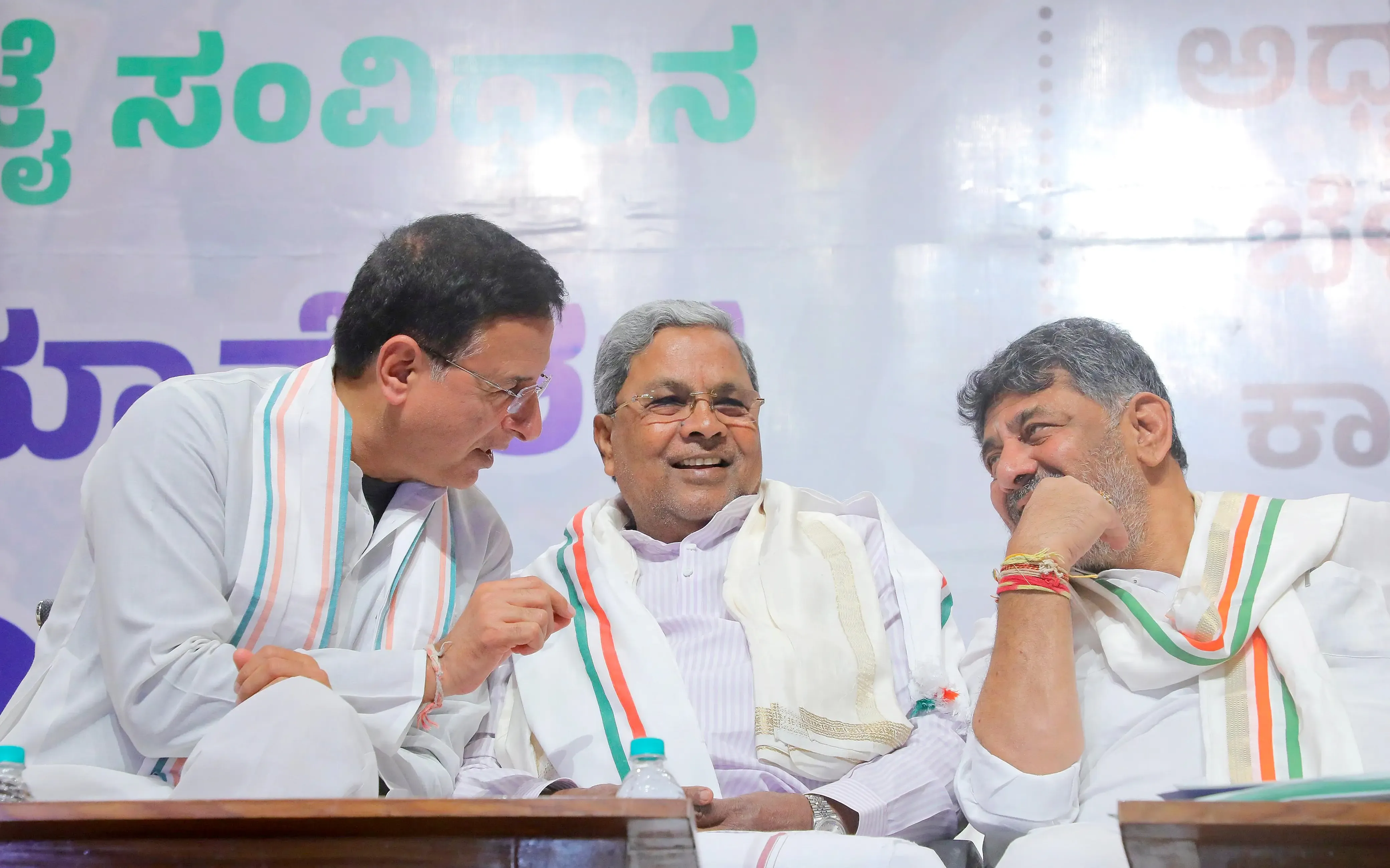 Siddaramaiah and Shivakumar as Focused as Arjun, No Internal Conflict in Karnataka Congress