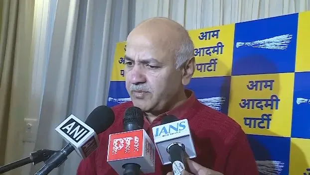 Sisodia Criticizes Central Government for Law and Order Crisis in Delhi; Condemns Bidhuri's Statements