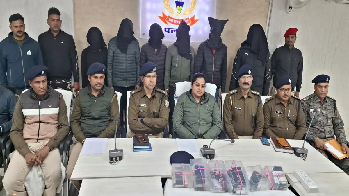 Six Gang Members Linked to Sujit Sinha Captured in Jharkhand