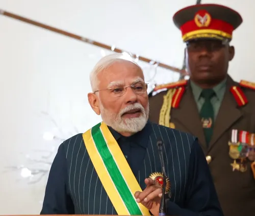 PM Modi Awarded Namibia's Prestigious Civilian Honor