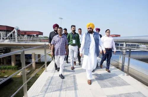Bhagwant Mann and Arvind Kejriwal Unveil New STP and Solar Energy Facility in Mohali