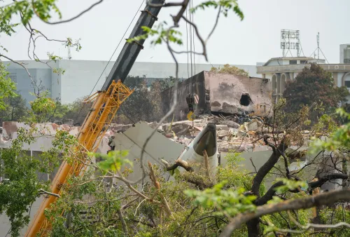 Ahmedabad: The scorched remnants of Air India Flight AI-171