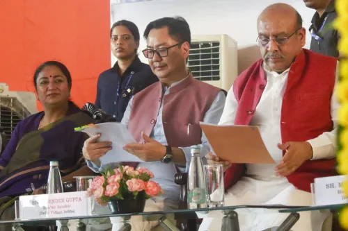New Delhi: Ceremony to Lay the Foundation Stone of the e-Vidhan Initiative