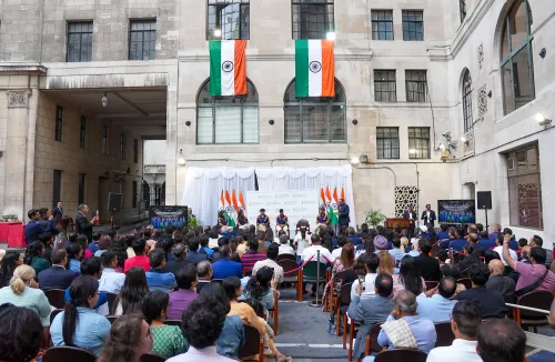 Indian Women's Cricket Team Celebrated in London