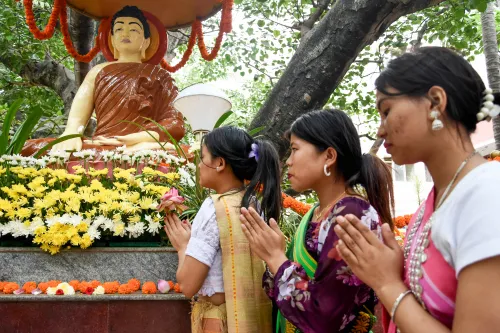 Bengaluru: Guru Purnima Celebrated at Maha Bodhi Society
