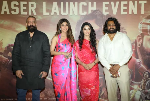 Mumbai: Star-Studded Teaser Premiere for the Movie 'KD - The Devil'