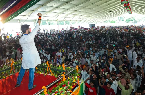 Chirag Paswan Speaks at Nav-Sankalp Mahasabha in Chhapra