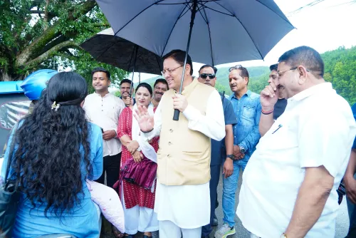 Dehradun: Pushkar Singh Dhami Assesses Areas Impacted by Rain