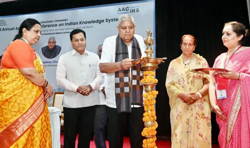 New Delhi: Vice-President Jagdeep Dhankhar at the IKS Symposium