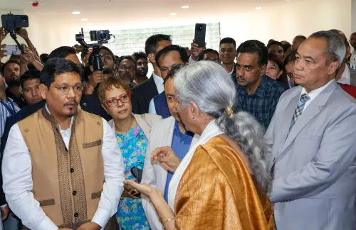 Nirmala Sitharaman Opens Polo Shopping Complex in Shillong