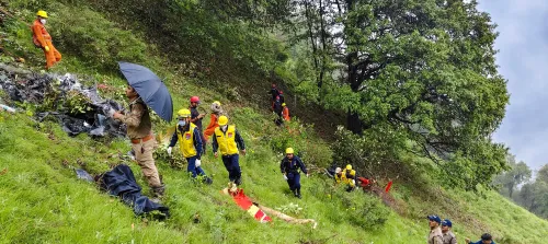 Kedarnath Helicopter Incident; Rescue Operations in Progress