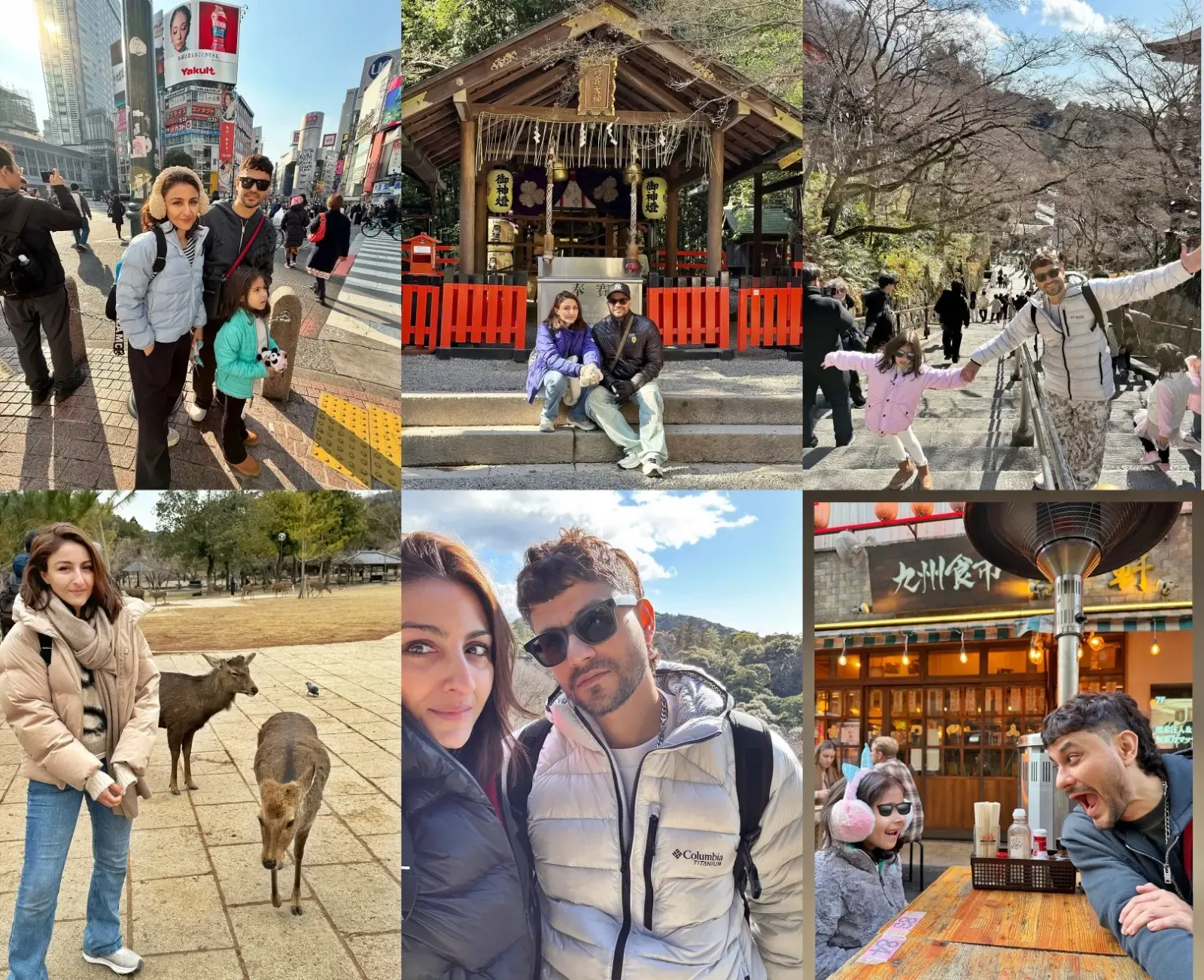 Soha Ali Khan and Family Enjoy Japanese Delights