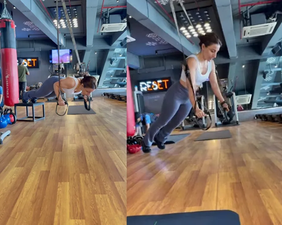 Soha Ali Khan Energizes the Week with Dynamic Workout Wednesday