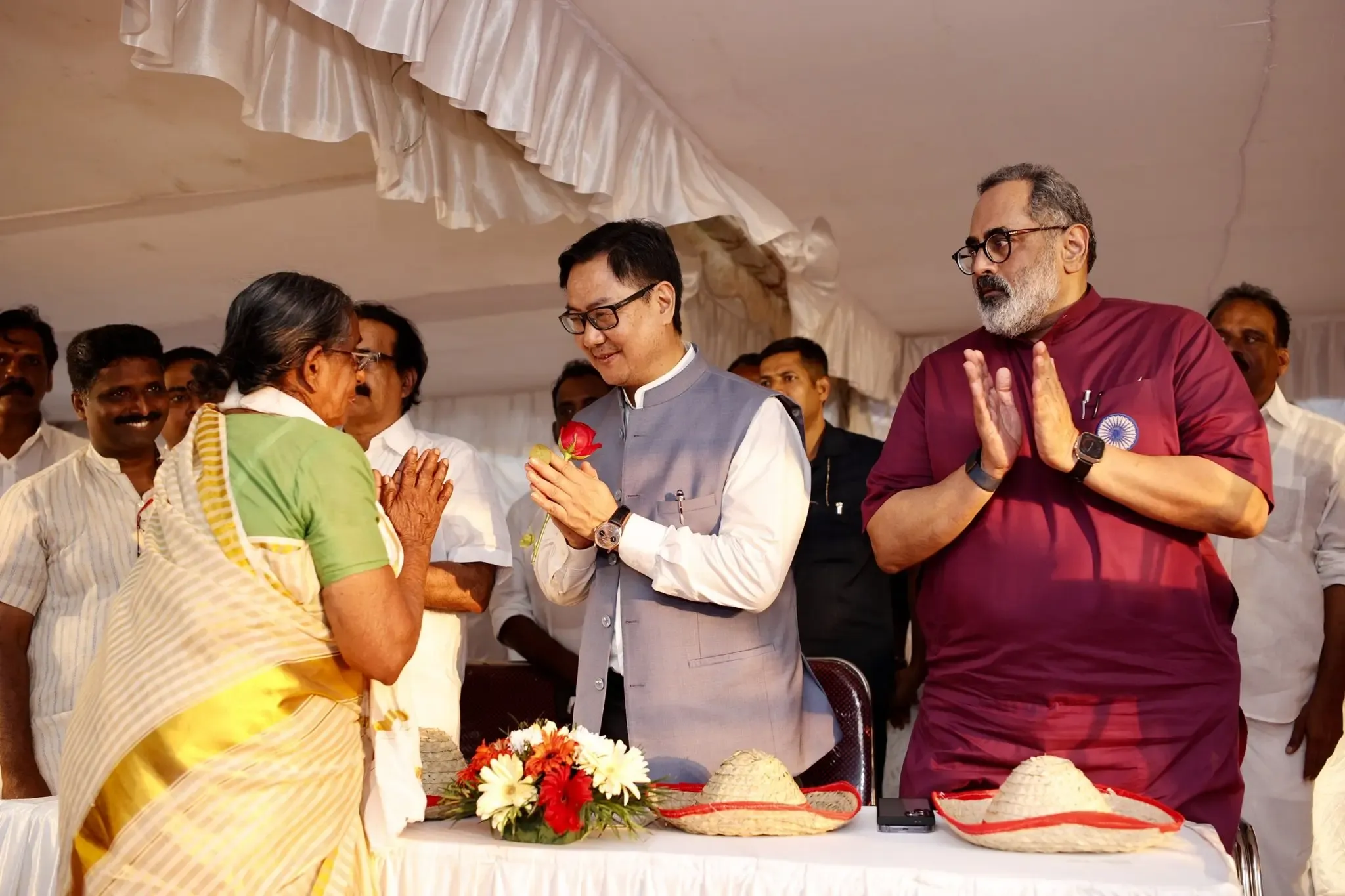 PM Modi Holds the Key to Your Solutions: Kiren Rijiju to Munambam Residents