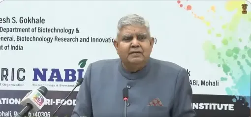 The Farmer's Son Will Always Uphold the Truth: Vice-President Dhankhar