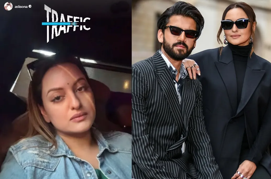Sonakshi Sinha Eager to Reunite with Husband Amid Traffic Woes
