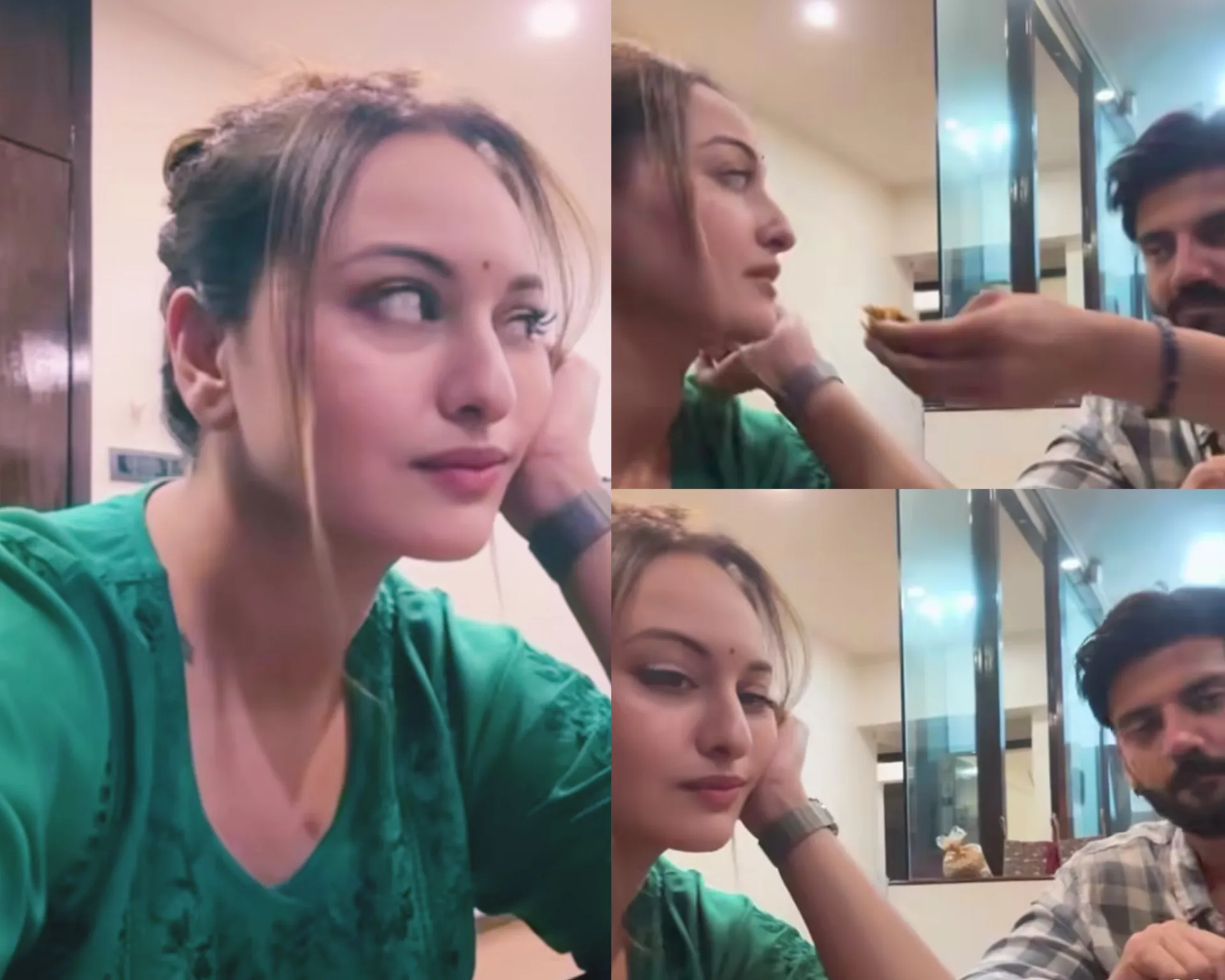 Sonakshi Sinha Shares How Zaheer Iqbal Tests Her Patience