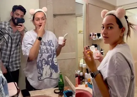 Sonakshi Sinha Unveils Her Glowing Skin Secret