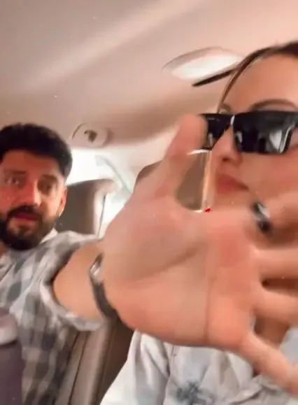 Sonakshi Sinha Playfully Threatens Husband Zaheer Iqbal