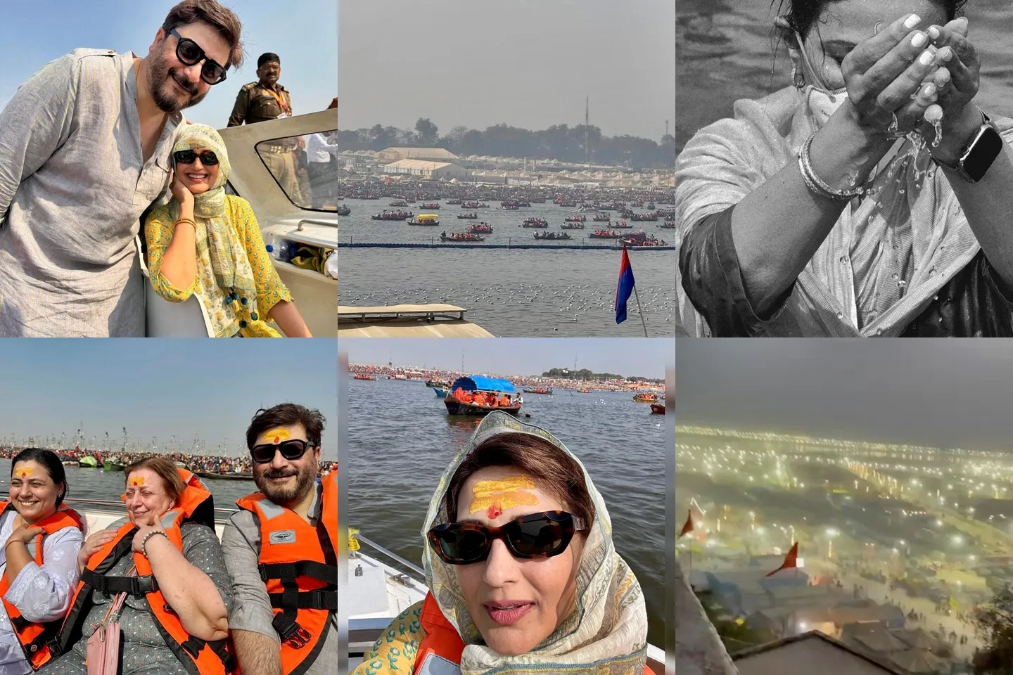 Sonali Bendre and Her Family Attend the Maha Kumbh: Cherishing Moments, Creating Memories