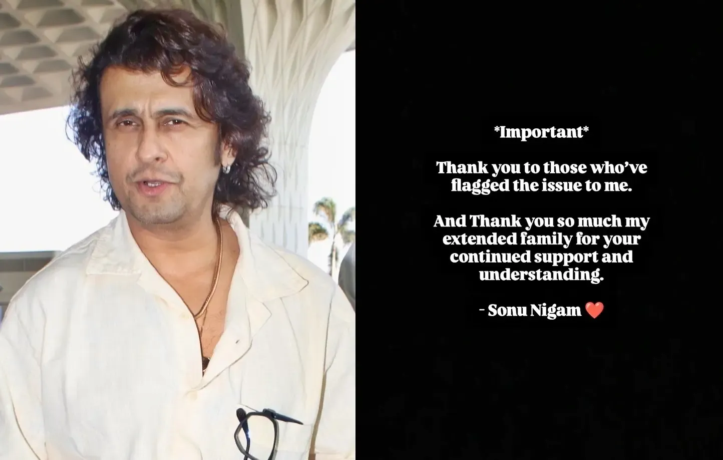 Sonu Nigam Falls Victim to Social Media Identity Theft: Urges Fans to 'Report & Block'