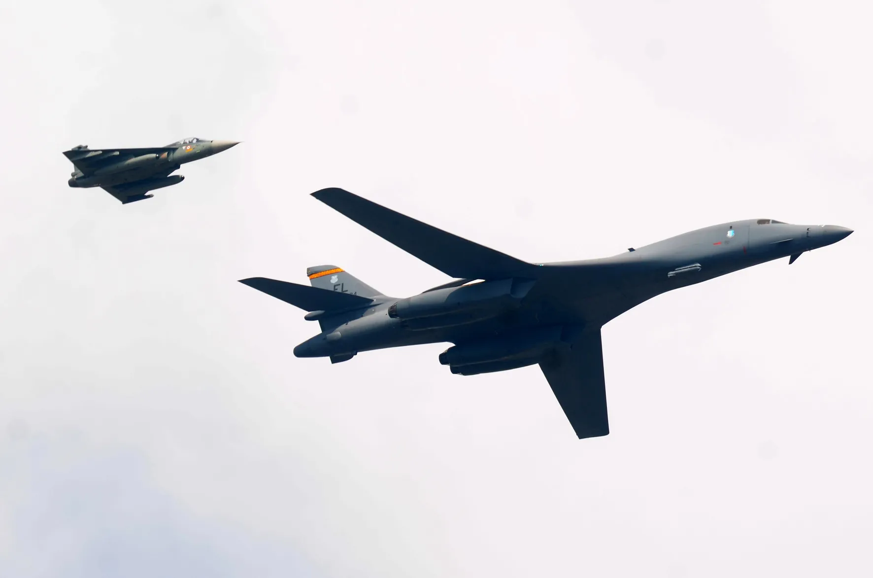Joint Air Exercises Conducted by South Korea, US, and Japan with B-1B Bombers