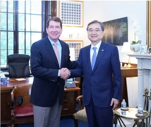 What Did South Korean Foreign Minister Discuss with US Senators and White House Officials?