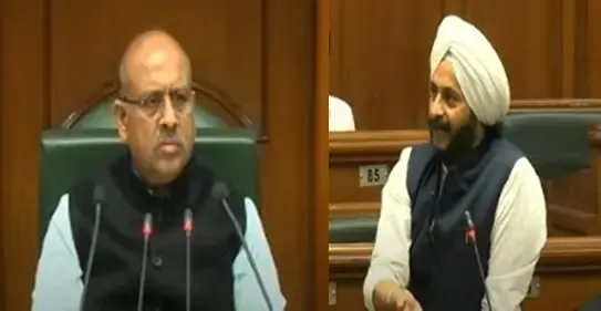 Speaker Issues Warning to AAP MLA for Social Media Photo in Delhi Assembly