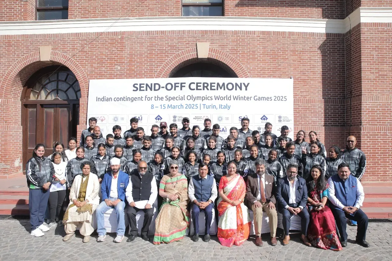 Special Olympics Bharat Celebrates India's Largest Contingent for World Winter Games
