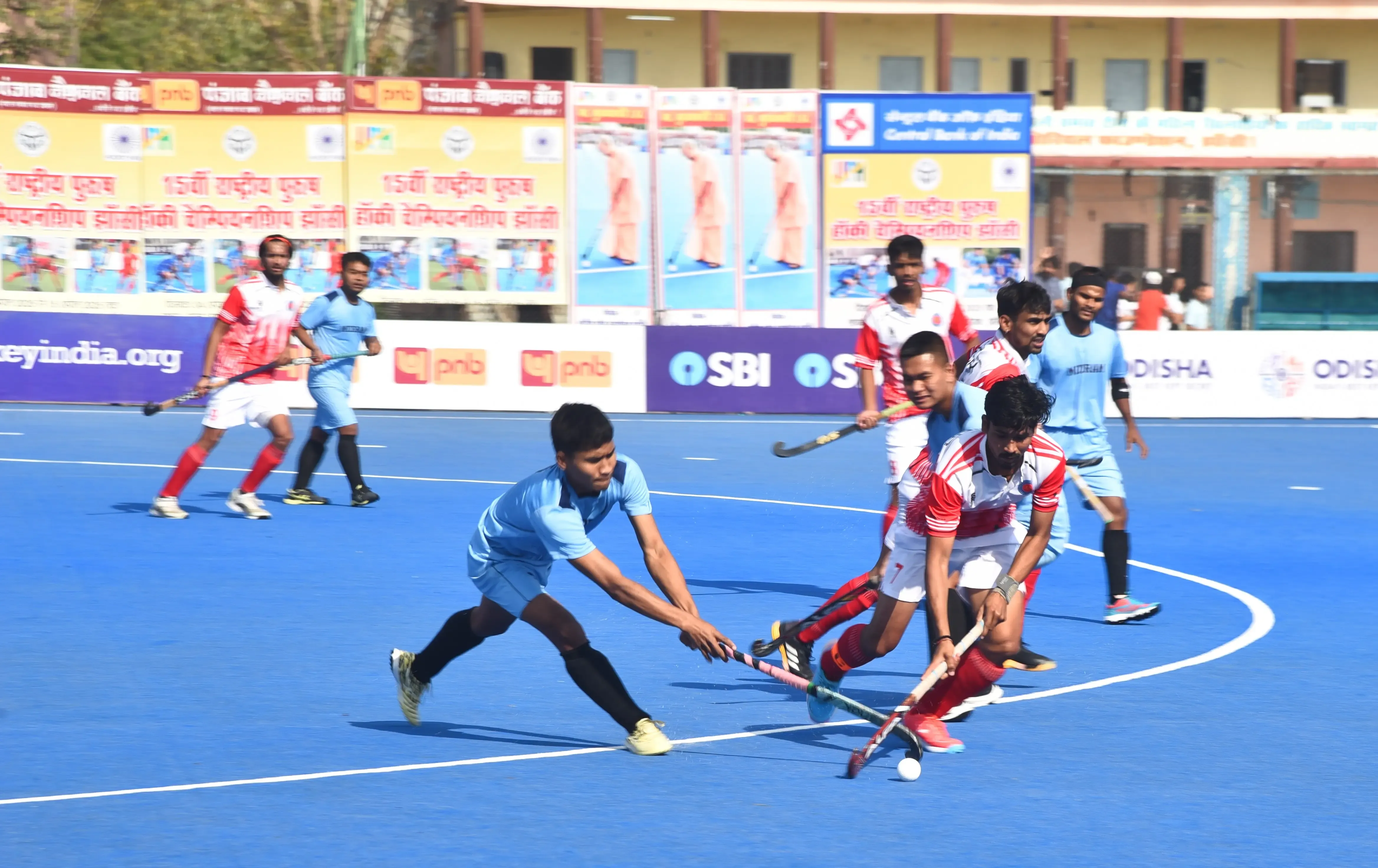 Telangana, M.P, and Manipur Secure Victories on Day 5 of Sr Men's National Hockey