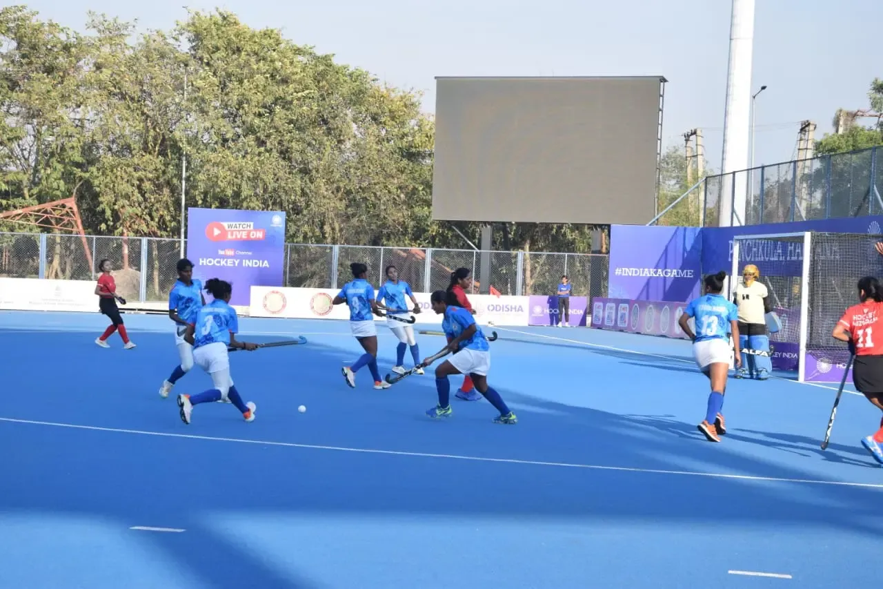 Day 7 of Sr Women's Hockey Nationals: Hockey Mizoram Triumphs, Hockey Bengal Held in Stalemate