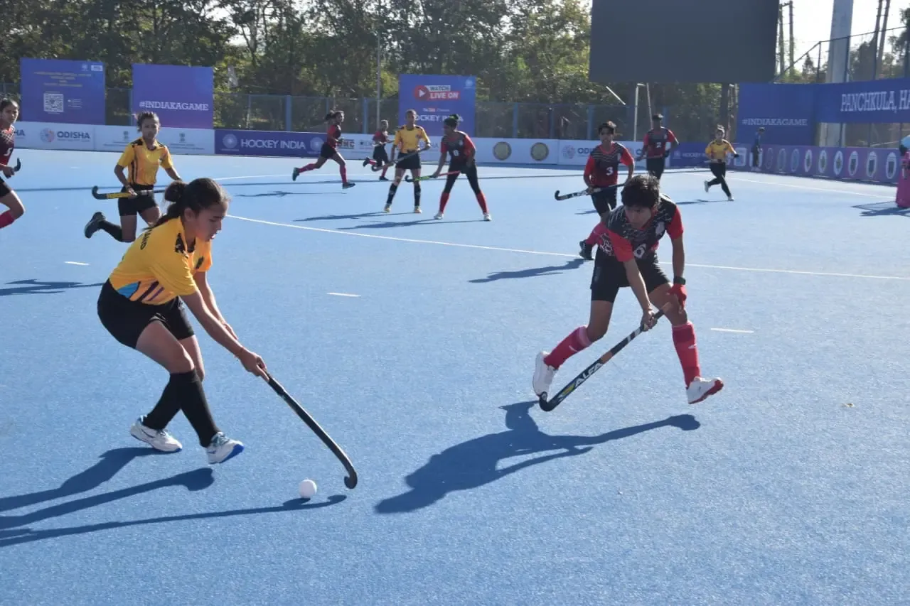 M.P. and Jharkhand Start Strong in Women's Hockey Nationals Division A