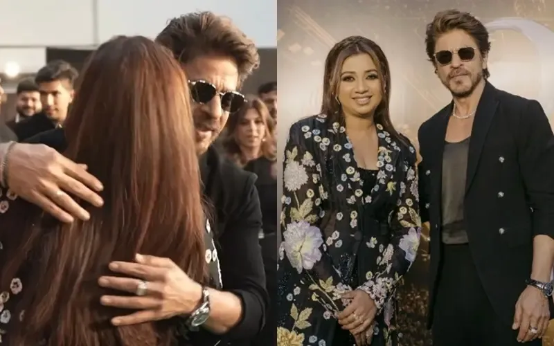 Shah Rukh Khan Embraces Shreya Ghoshal: A Memorable Moment