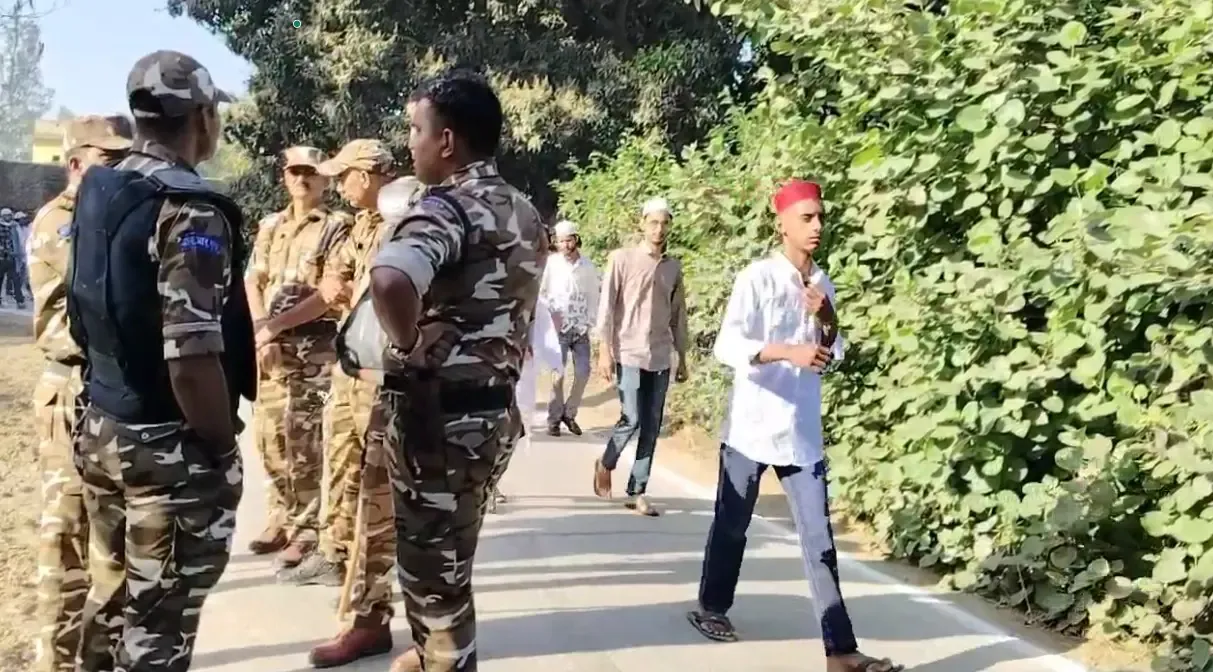 Enhanced Security Measures in Sambhal for Eid Prayers