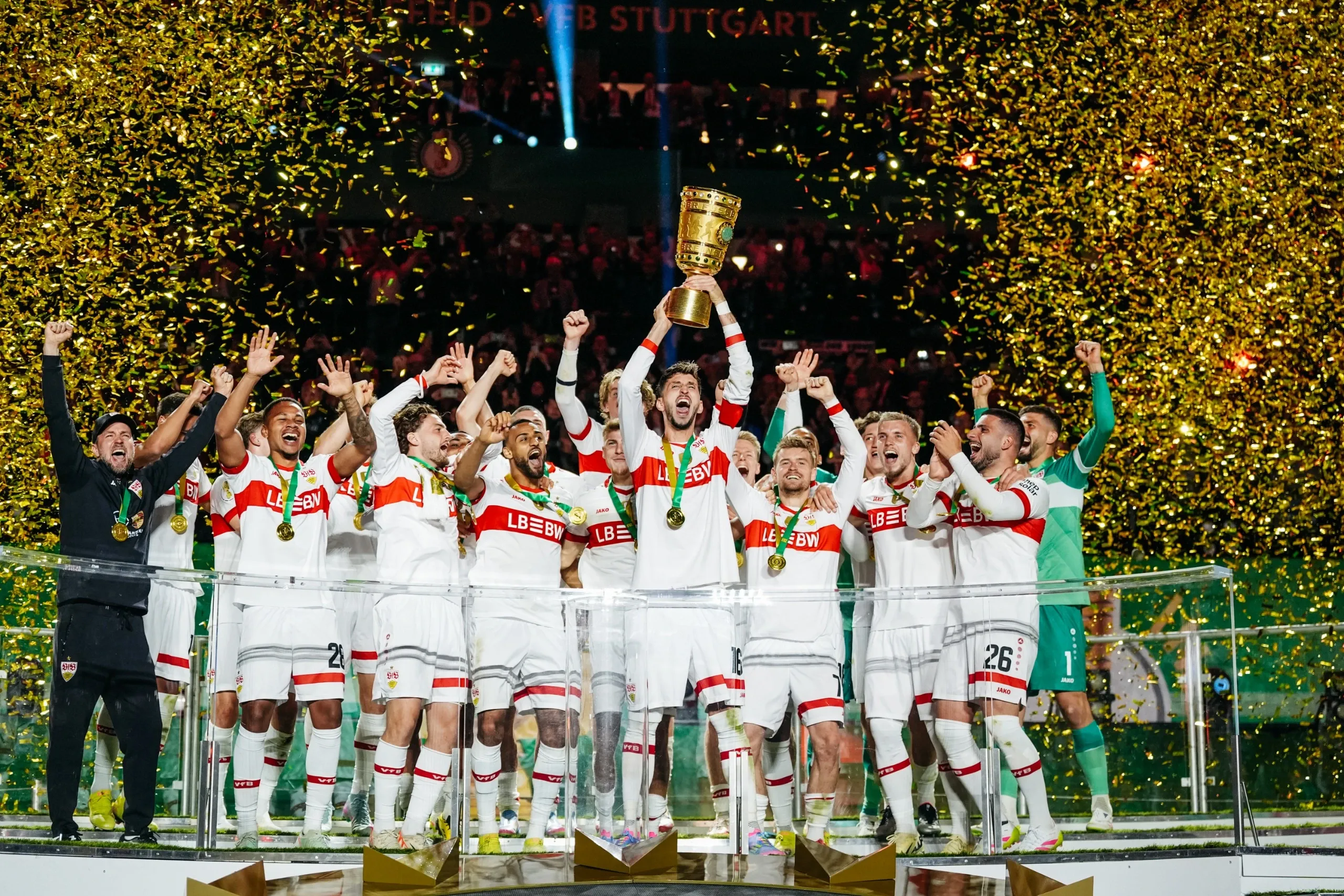 Did Stuttgart Hold Off Bielefeld's Late Surge in the German Cup?
