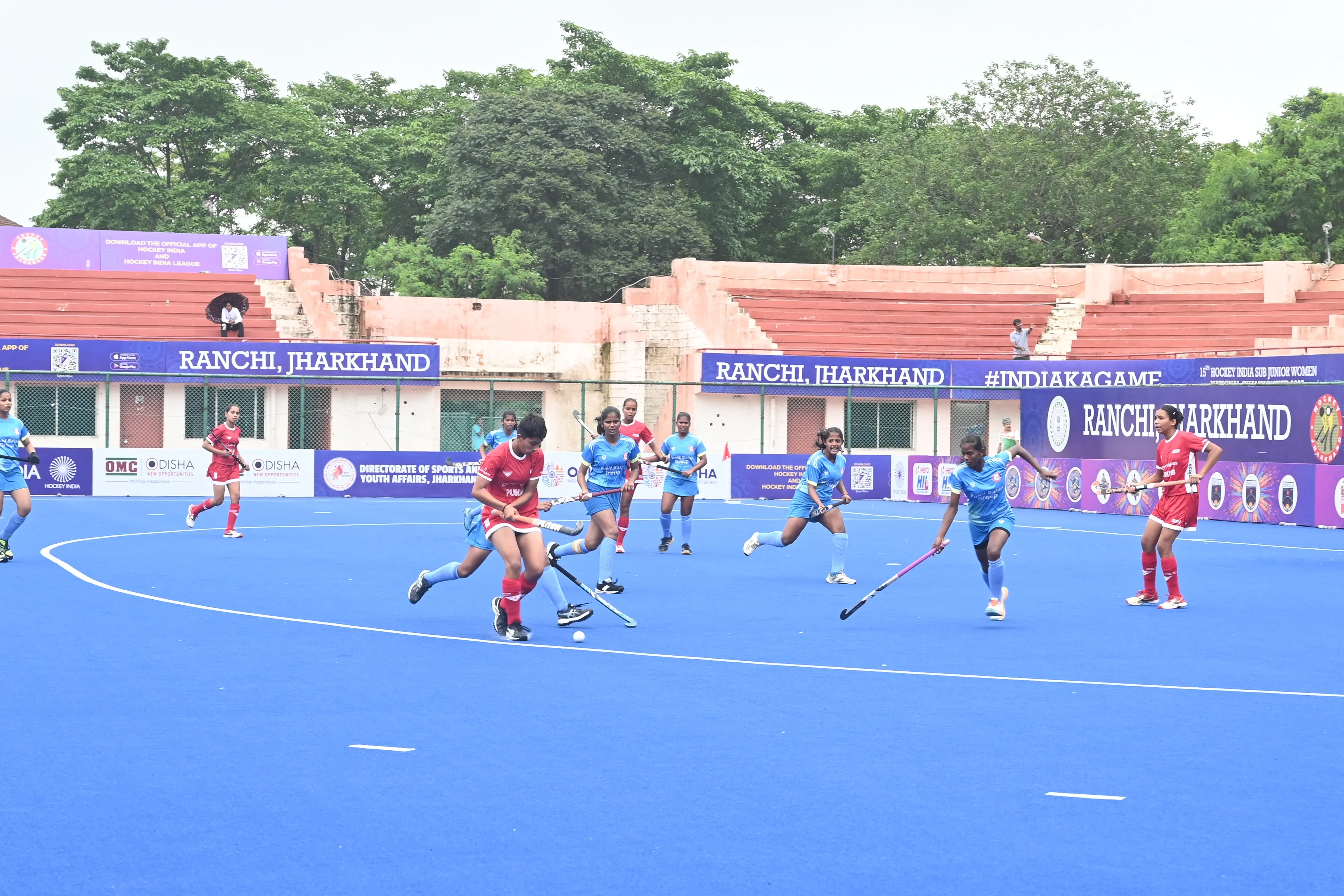 Did Uttar Pradesh Triumph Over Chandigarh in the Sub-jr Women's Hockey Nationals?