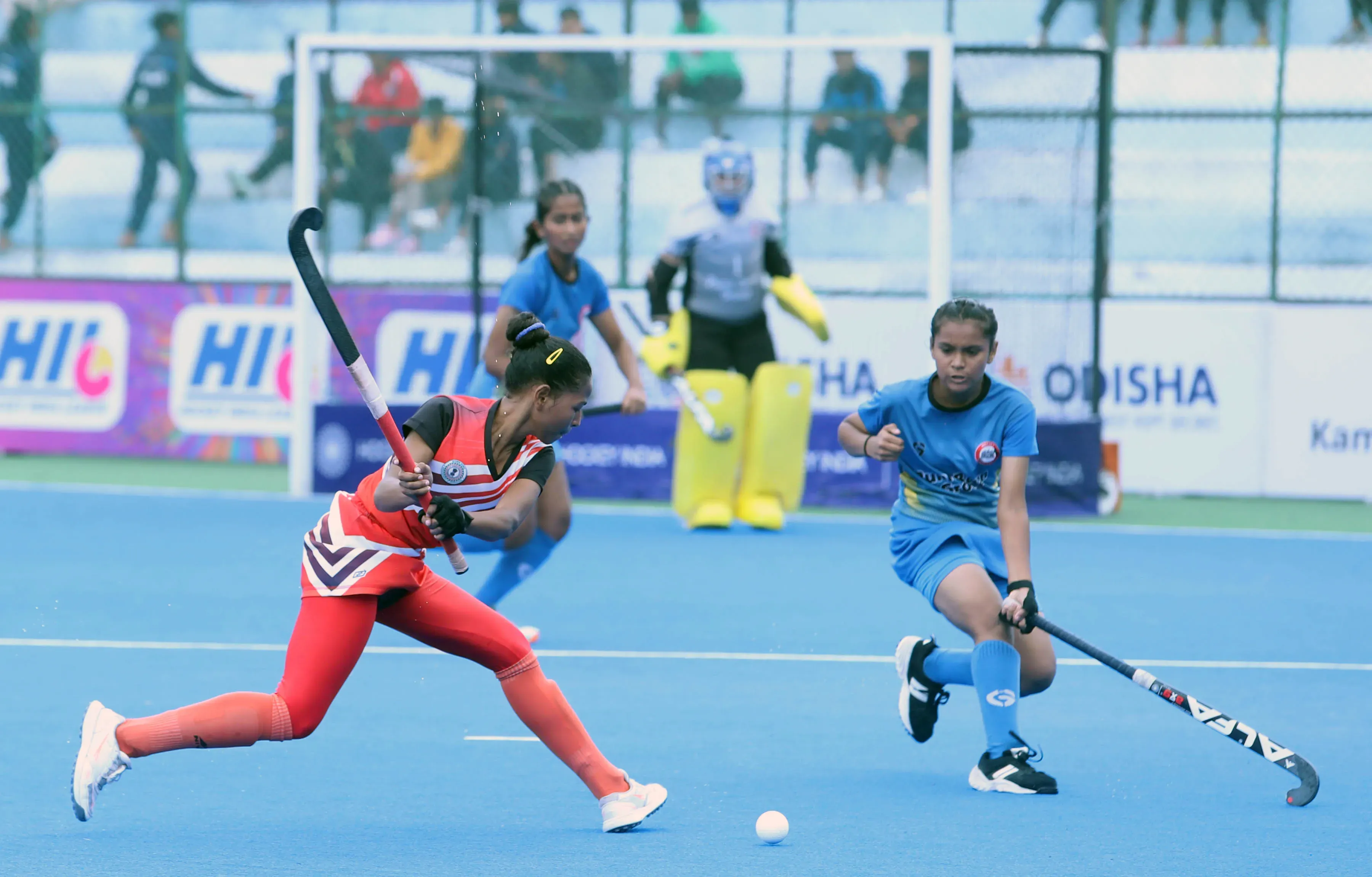 Sub-junior Women's National Hockey Championship: Mizoram, Jharkhand, Madhya Pradesh, and Odisha Secure Semifinal Spots
