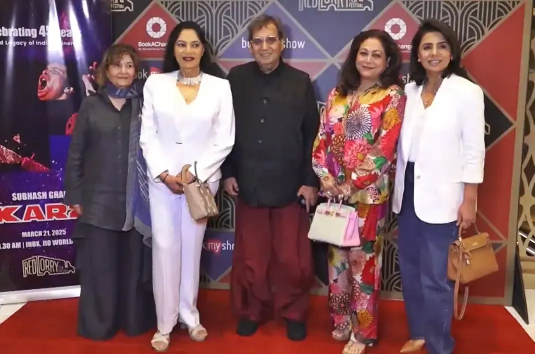Subhash Ghai Commemorates 45 Years of 'Karz' with Simi Garewal, Tina Munim, and Neetu Kapoor