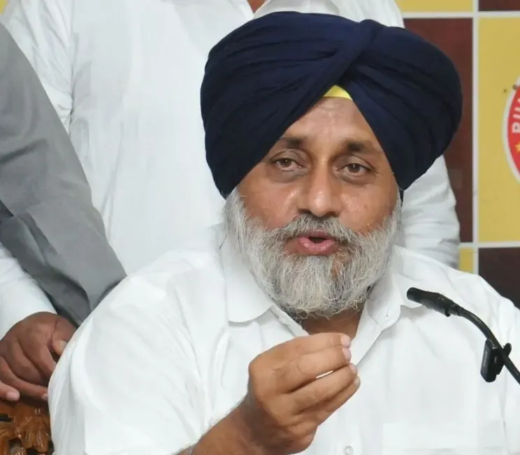Sukhbir Badal Re-elected as Akali Dal President Amid Internal Discontent