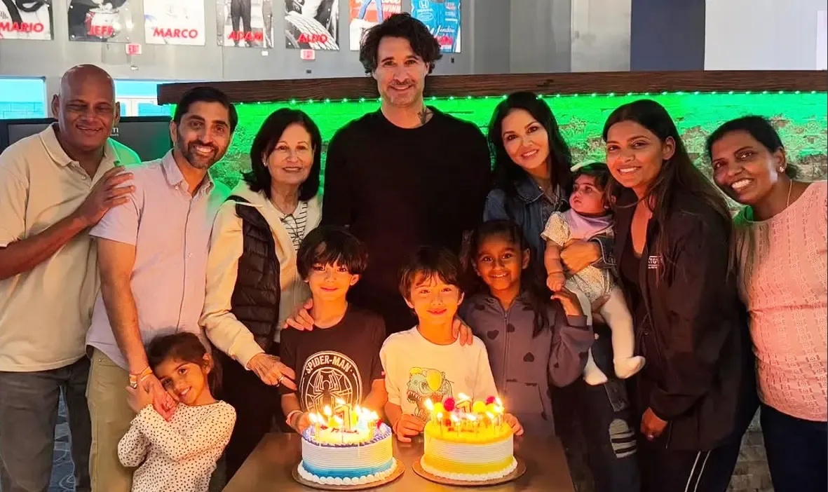 Sunny Leone Marks the 7th Birthday of Twins Noah and Asher: You Are My Sunshine