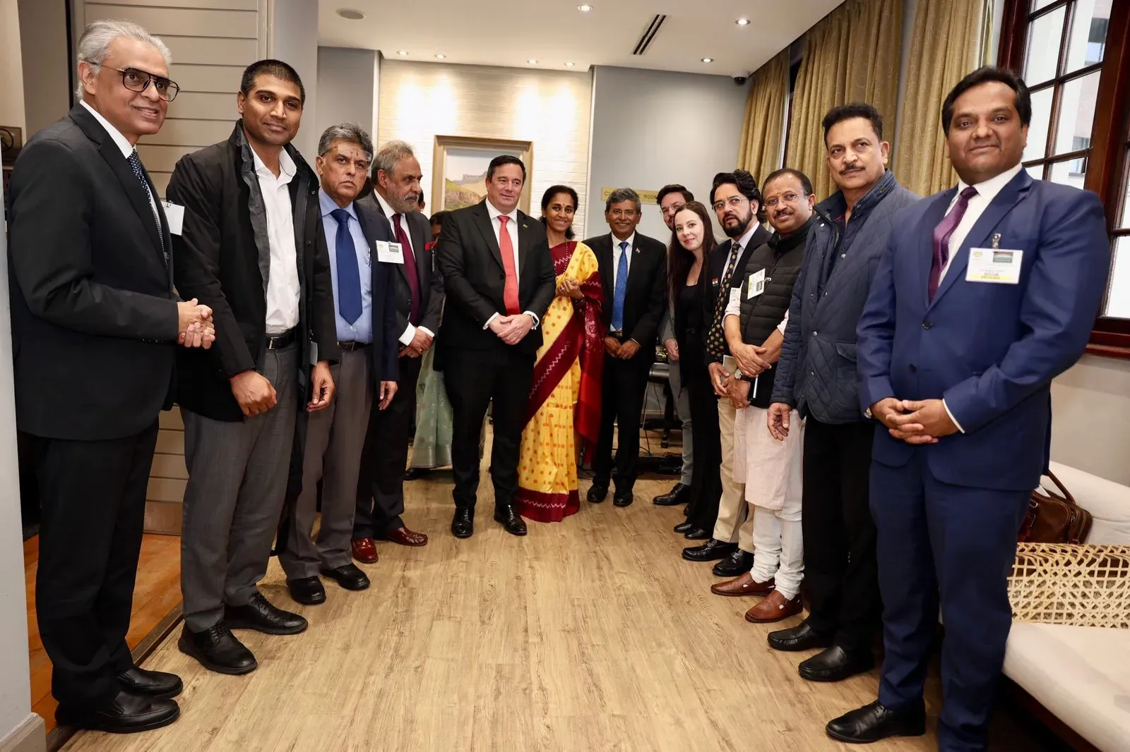 What Actions Did Supriya Sule's Delegation Take in South Africa Regarding Terrorism?