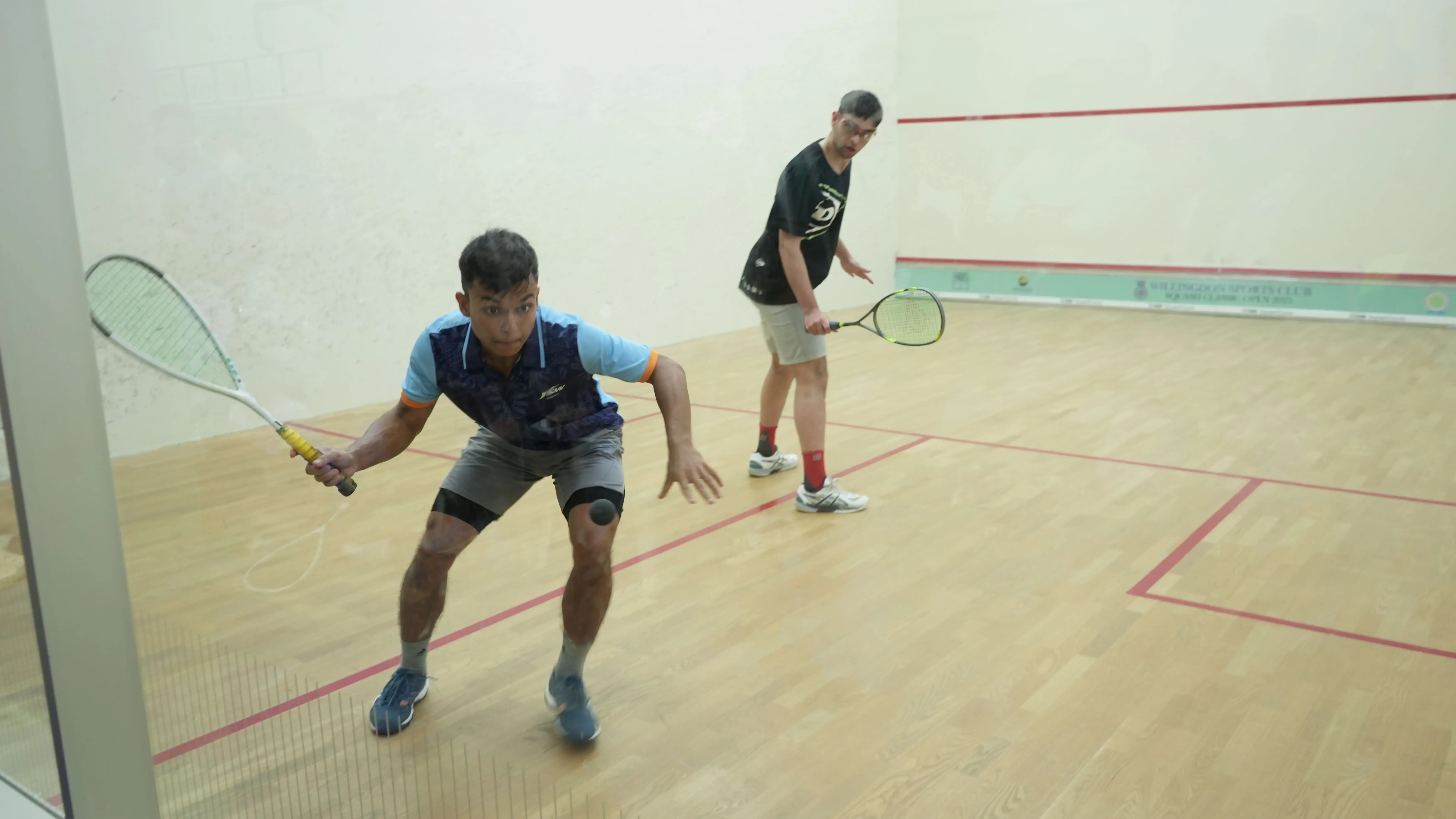Swarit Patel Stuns Harshal Rana; Suraj Chand Keeps Winning Streak at Willingdon Club Squash Classic